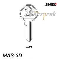 JMA 306 - klucz surowy - MAS-3D